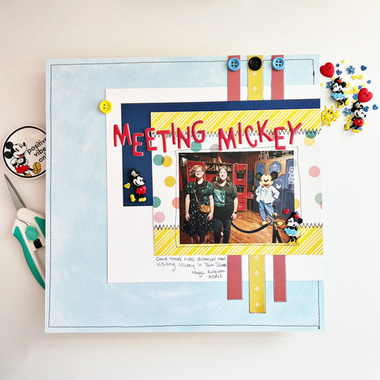 Easy Disney Scrapbooking