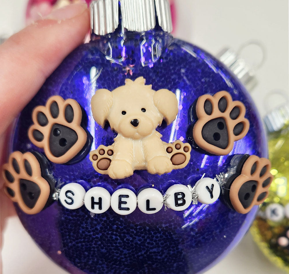 DIY Sparkly Name Ornaments: Personalize Your Holiday Decor