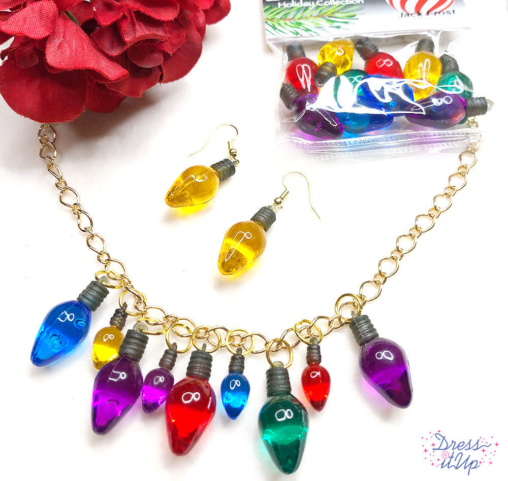 Holiday Lights Festive Jewelry Set