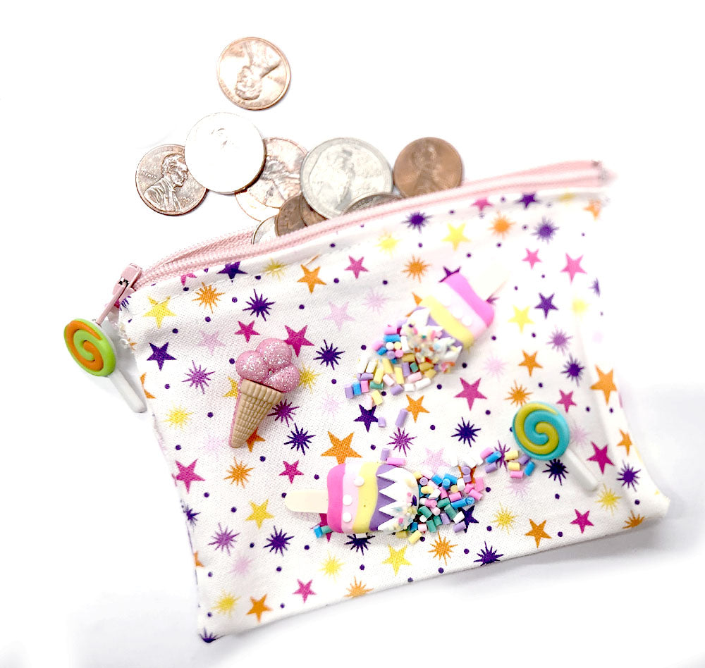 Ice Cream Coin Purse