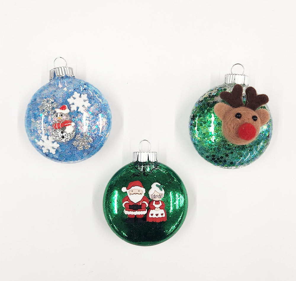 DIY Sparkly Ornaments with Glitter and Embellishments