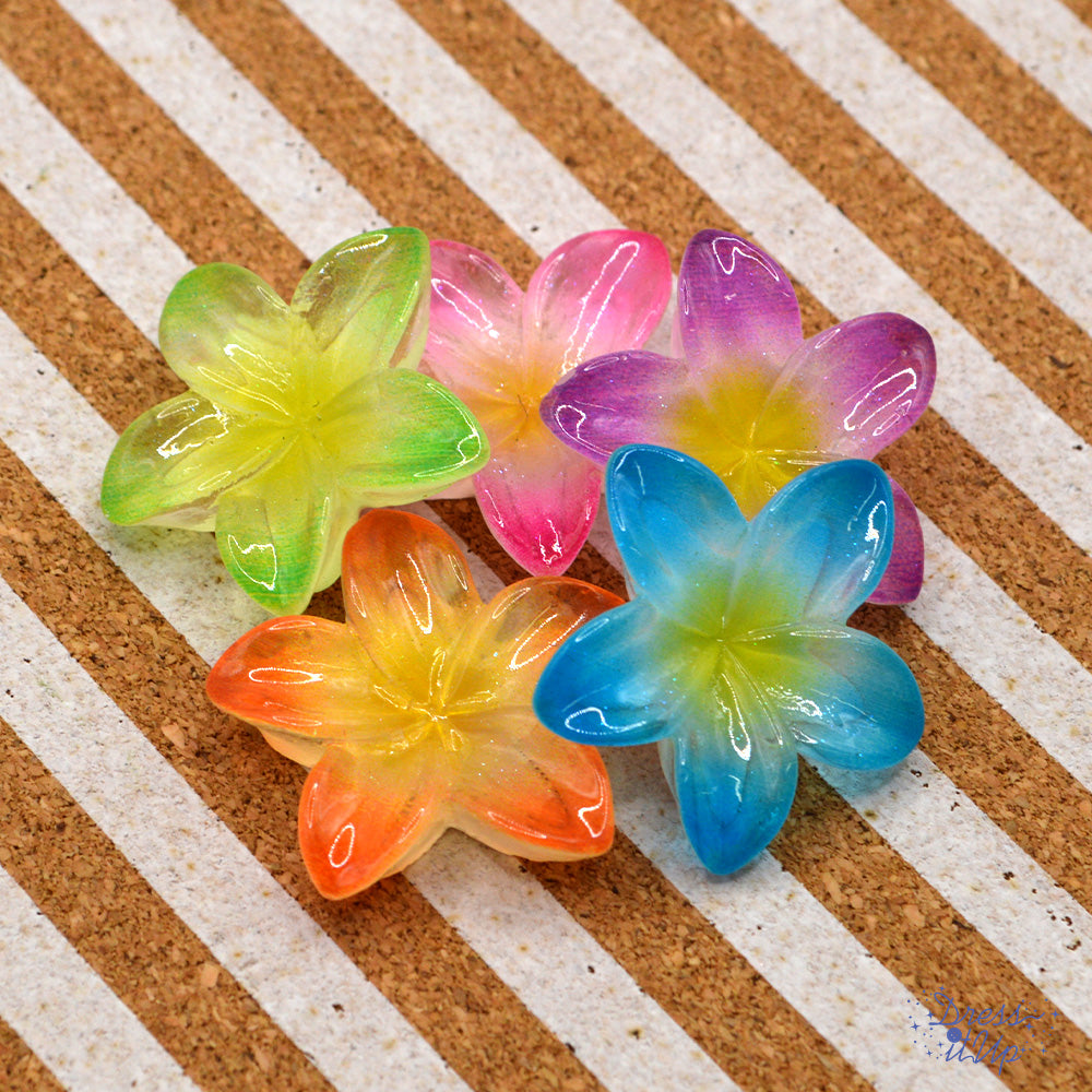 Botanical Bliss Multi Color Resin Flowers