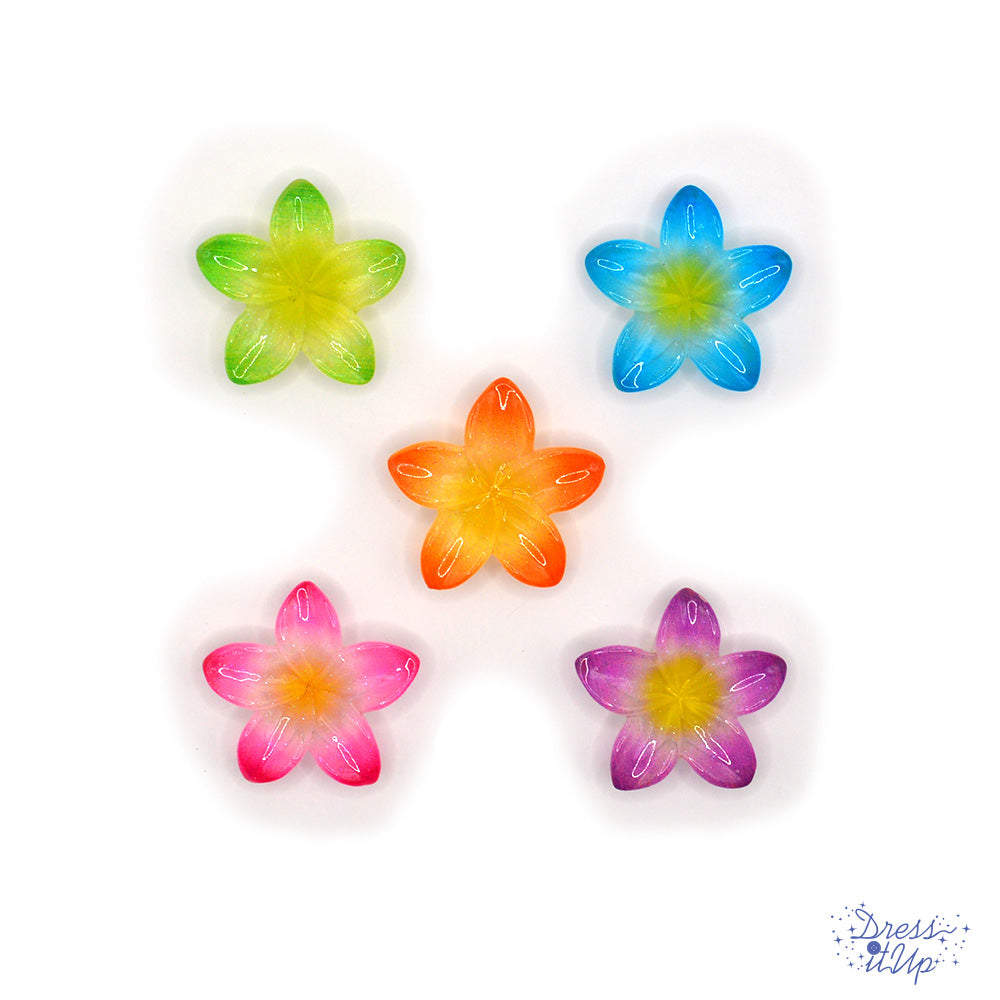 Botanical Bliss Multi Color Resin Flowers