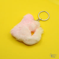 Cat Fluff Keychain