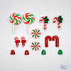 Christmas Canes, 15pcs Craft Embellishments