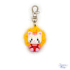 Flower Kitty Keychain