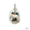 Fluffy Owl Keychain