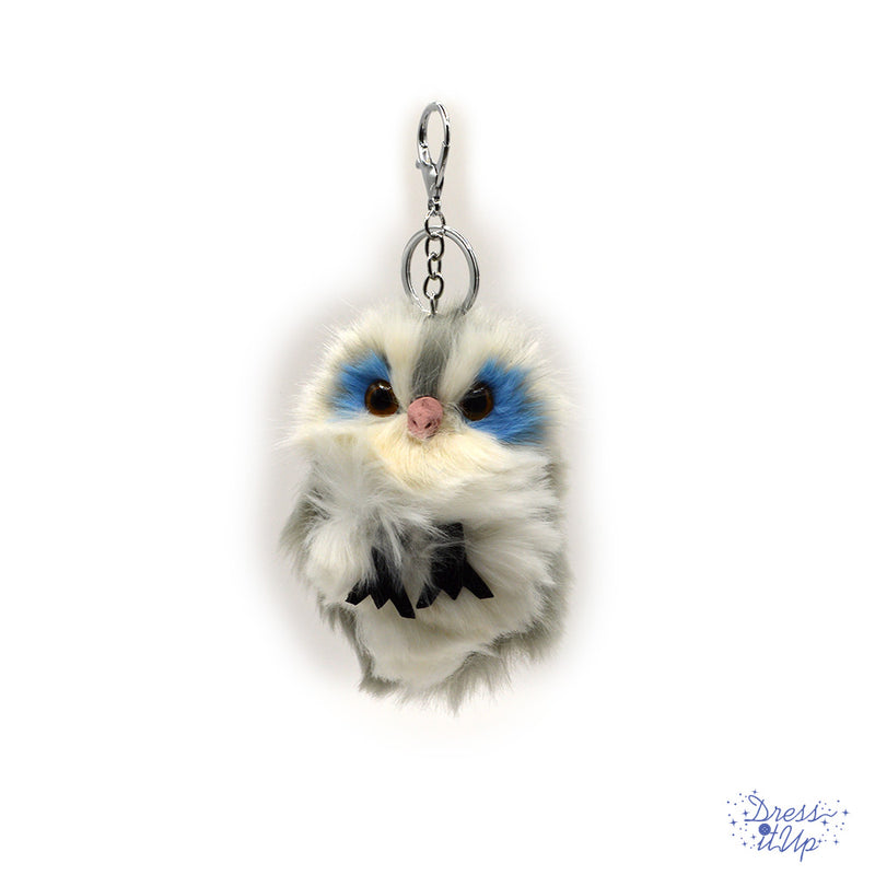 Fluffy Owl Keychain