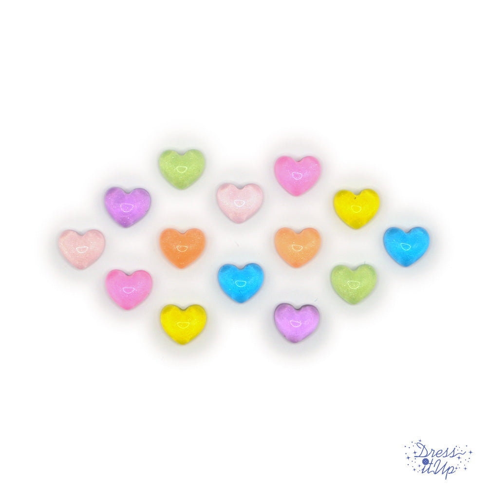 Pastel Jelly Hearts