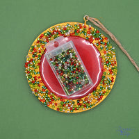 Sequins and Stardust Bead Shakers in Fruit Cake