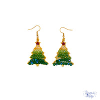 Wire Wrapped Tree Earrings