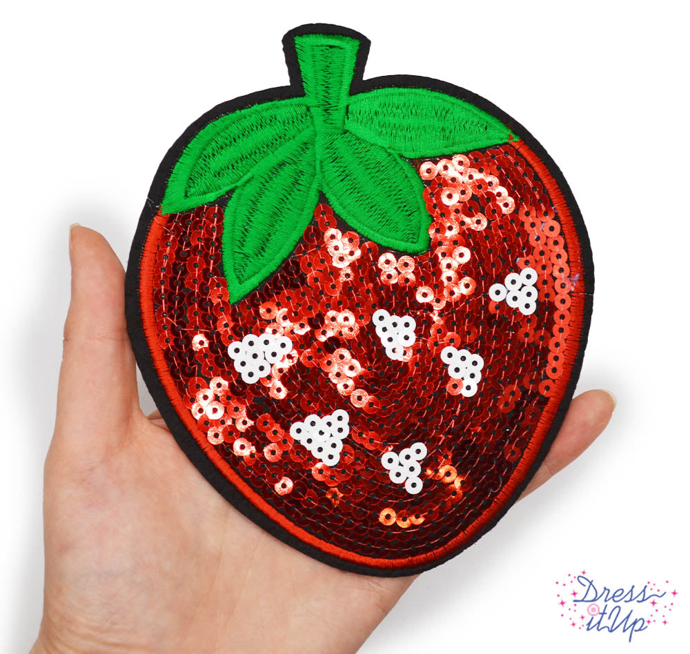 Strawberry Embellishment Patch