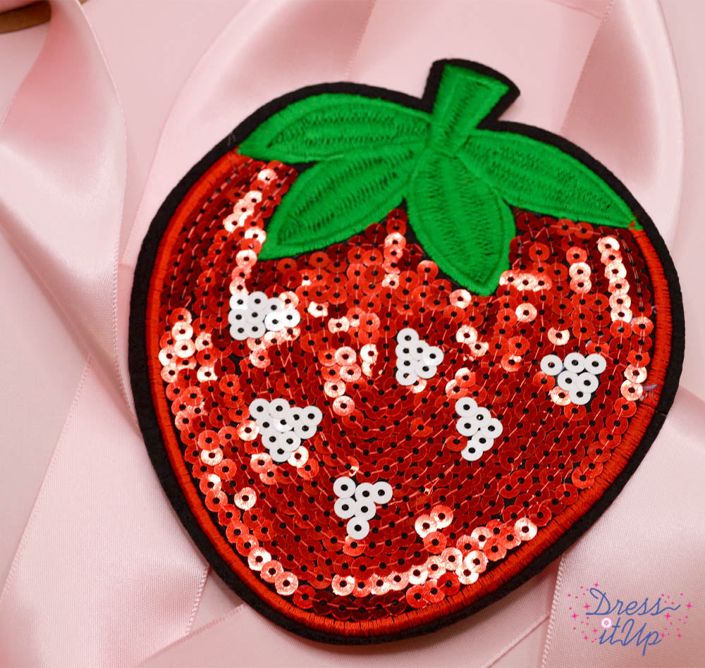 Strawberry Embellishment Patch