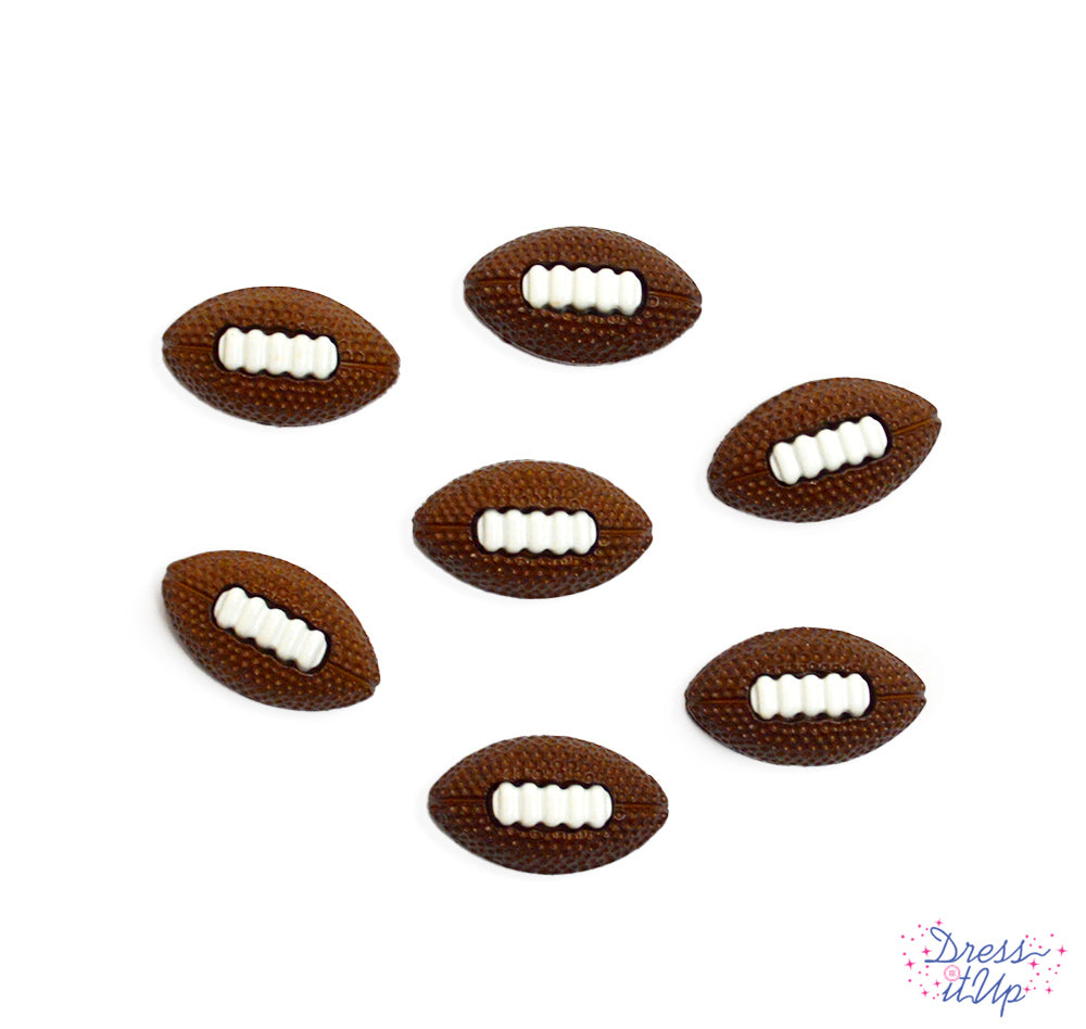 Footballs Sports Themed Buttons