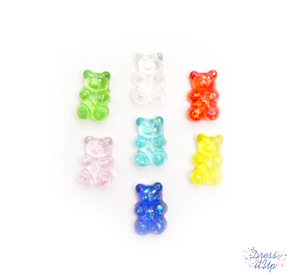 Gummi Bear Embellishments Multi Color Resin