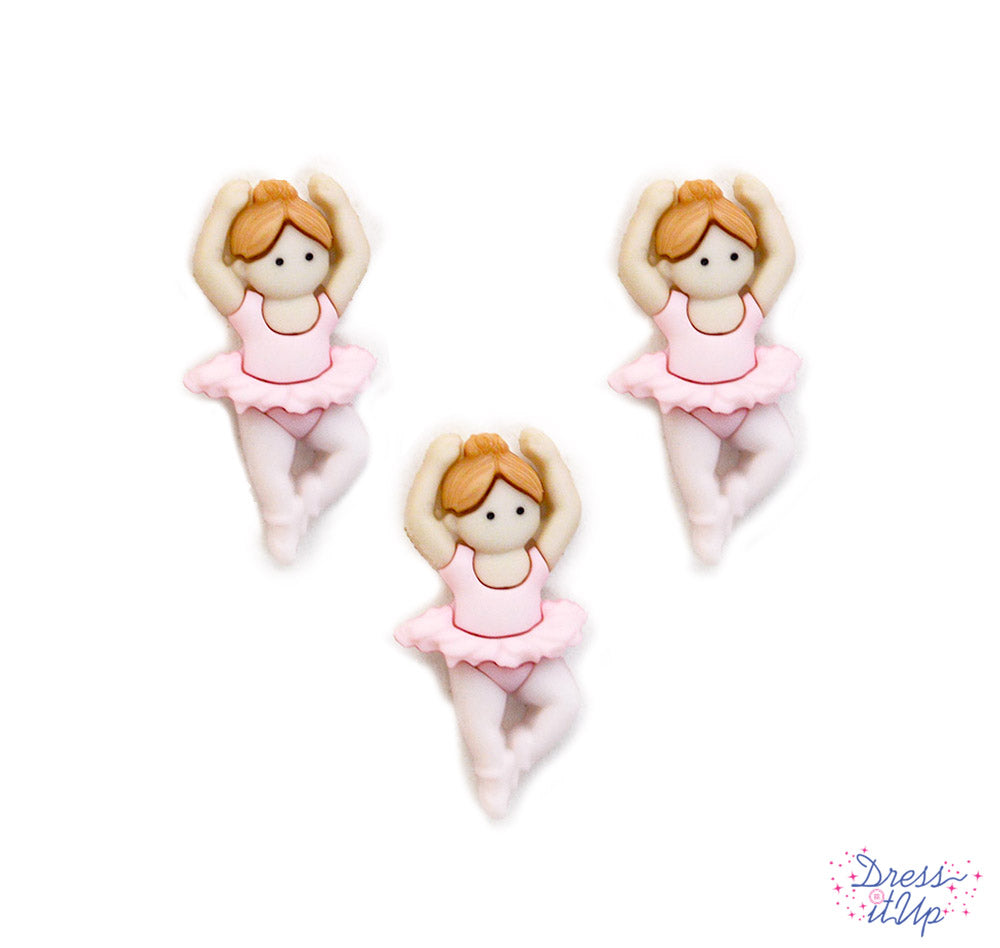 Little Ballerinas Dance Girl Embellishments